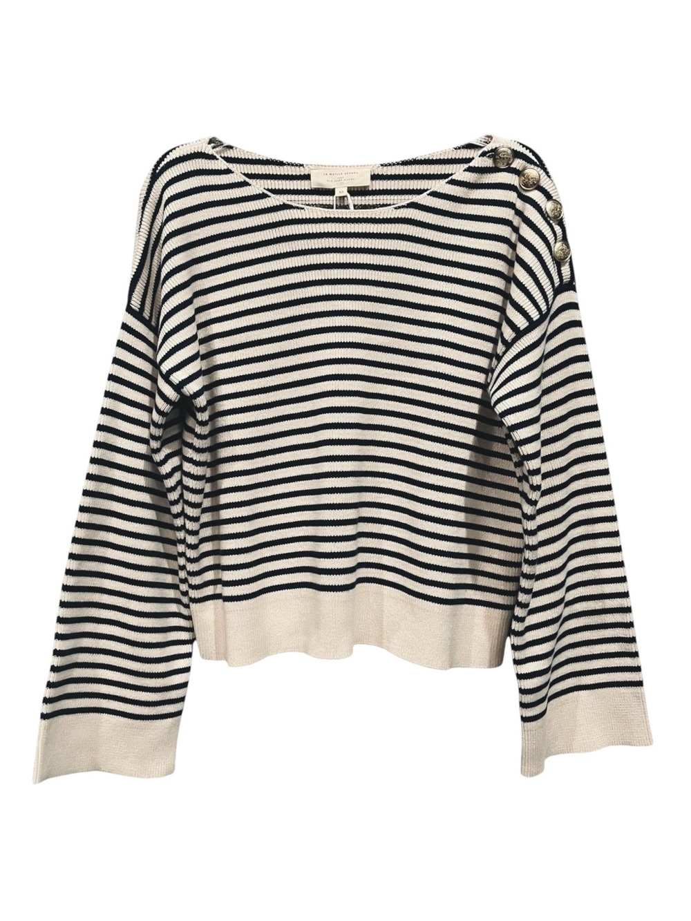 SEZANE DAISY JUMPER STRIPED SWEATER NWT - Picture 5 of 11